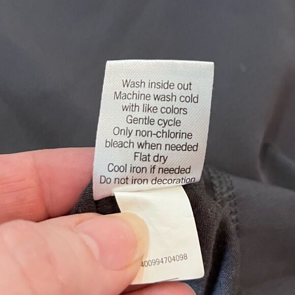 APT 9 Studded Layered Long Sleeve Black Tunic Top Medium lightweight - Picture 10 of 15